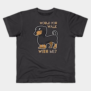 Would you walk with me? Kids T-Shirt